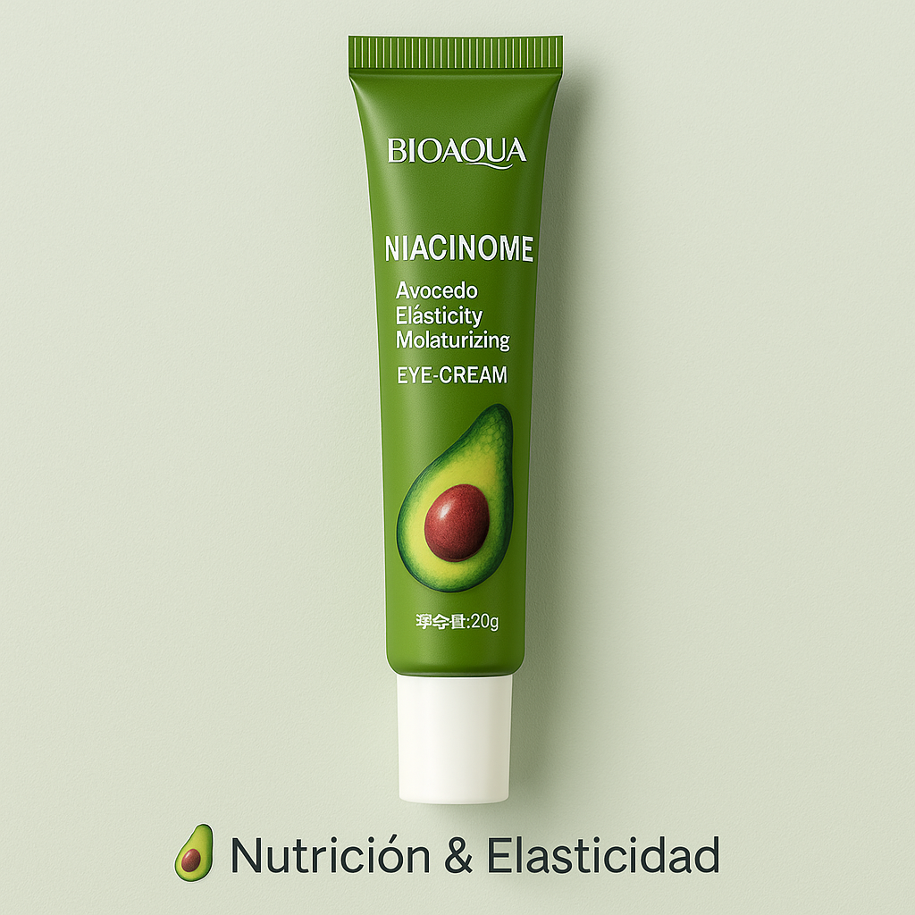 Crema Contorno de Ojos Bioaqua | Aguacate para una Mirada Radiante