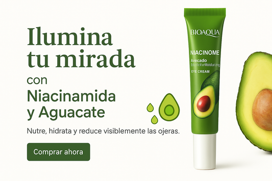 Crema Contorno de Ojos Bioaqua | Aguacate para una Mirada Radiante