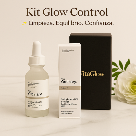✨ Kit Glow Control – Piel Equilibrada y Libre de Imperfecciones