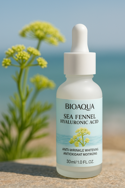 Bioaqua Sea Fennel Essence | Hidratación & Antiarrugas con Ácido Hialurónico