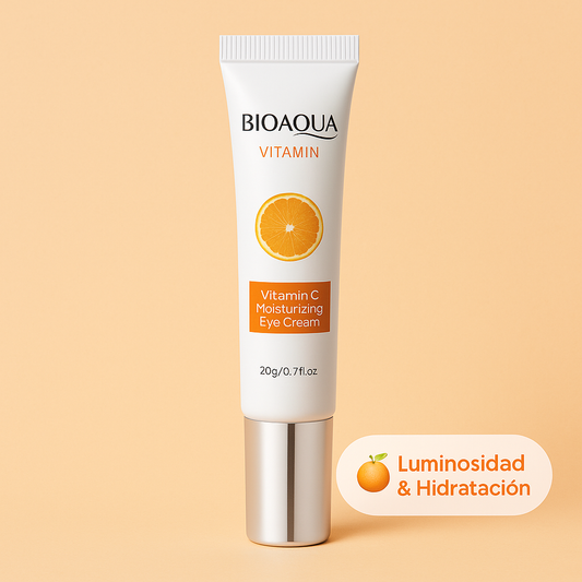 Crema Contorno de Ojos Bioaqua | Vitamina C para una Mirada Iluminada